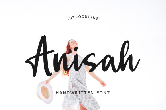 Anisah: A Handwritten Font for Elegant Design