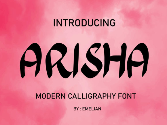 Arisha: A Handwritten Font for Creative Makers