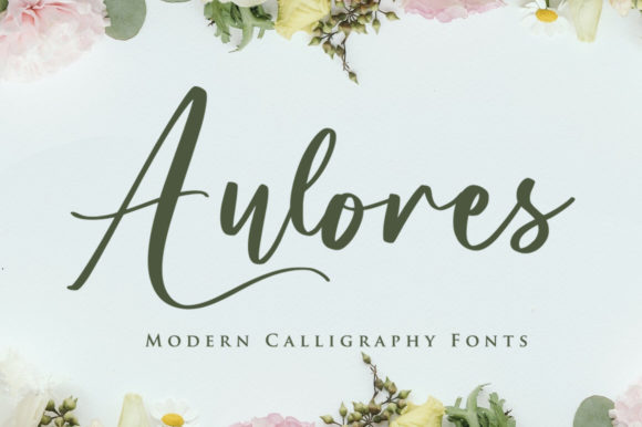Aulores: A Stylish Font for Campaigns