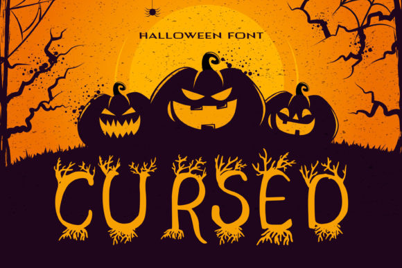Cursed Font for Web Design