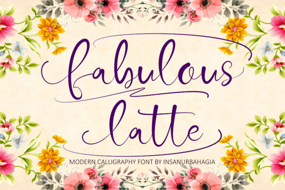 Fabulous Latte Font for Creative Projects