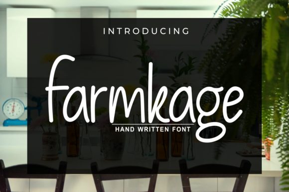 Farmkage: A Friendly Font for Your Brand