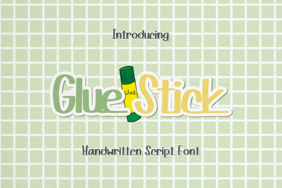 Glue Stick: A Playful Font for Creative Projects
