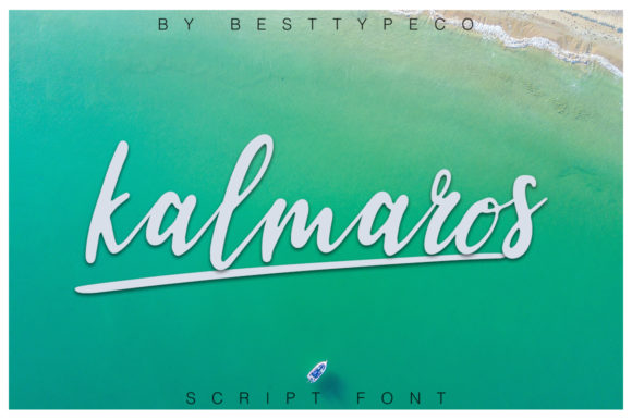 Kalmaros: A Fresh Calligraphy Font for Business