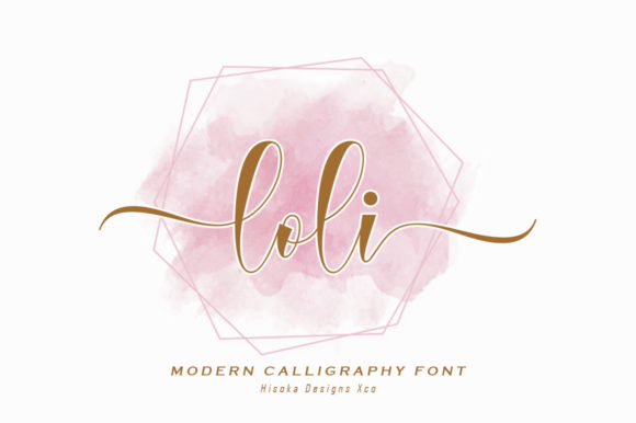 Loli: A Flowing Script Font for Creative Campaigns