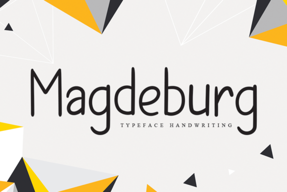 Magdeburg: A Modern Handwritten Font for Business