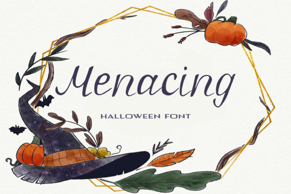 Menacind: A Elegant Handwritten Font