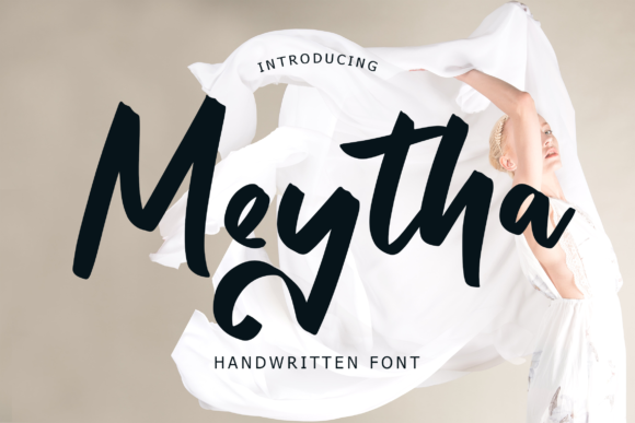 Meytha: A Bold Handwritten Font for Editorial Design