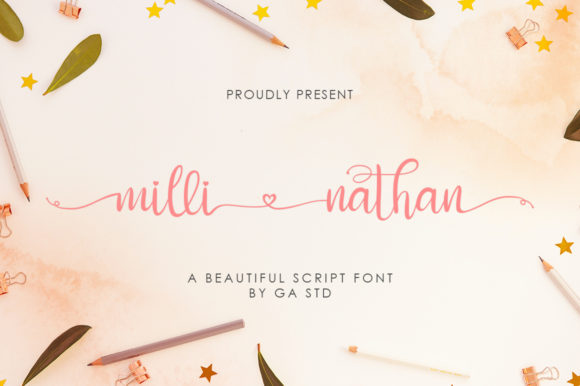 Milli Nathan: A Font That Speaks With Heart
