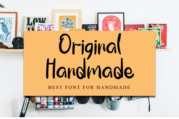 Original Handmade Font