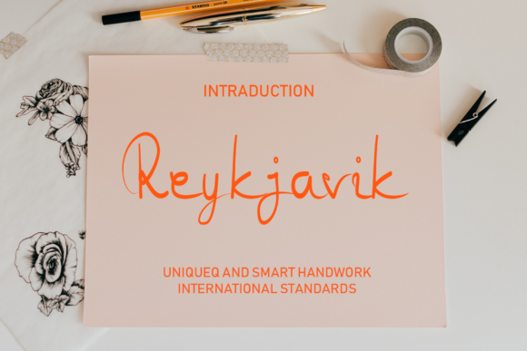 Reykjavik: A Handwritten Font for Timeless Design