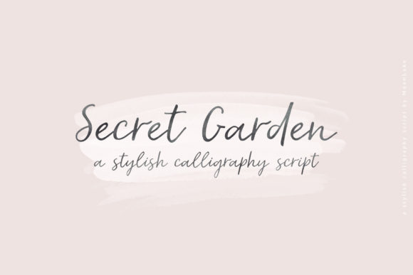 Secret Garden Font for Business