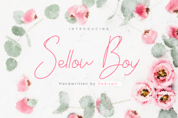 Sellow Boy Font: Sweet Script for Web Design