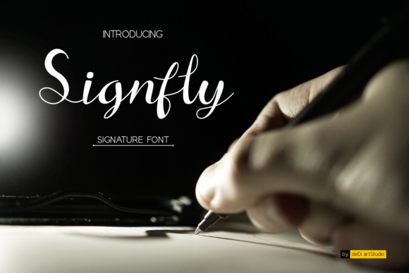 SignFly: A Handwritten Font for Business
