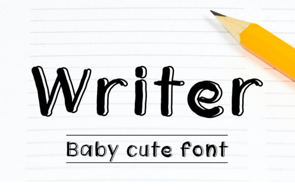 Writer: A Handwritten Font for Elegant Design