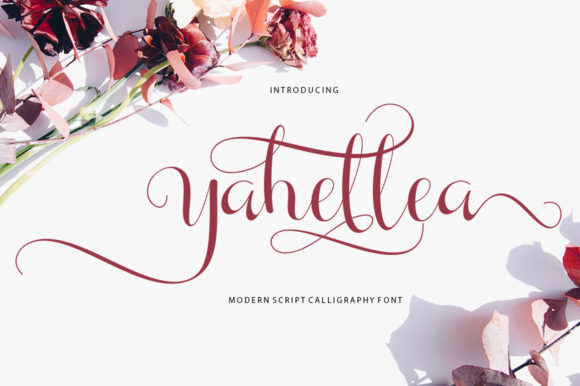 Yahellea: Elegant Script Font